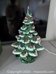 MaxSold Auction: Atlantic Mold ceramic tree and Martha Stewart advent calendar  - Mississauga (Ontario, Canada) SELLER MANAGED Reseller Online Auction - Montevideo Road