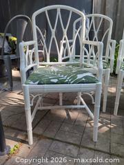 MaxSold Auction: Vintage Ikea faux bamboo chairs - Mississauga (Ontario, Canada) SELLER MANAGED Reseller Online Auction - Montevideo Road