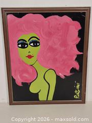 MaxSold Auction: Original Oil on Board Painting by Thomas Pulgini - Oshawa (Ontario, Canada) SELLER MANAGED Commercial Liquidation Online Auction - Bond Street West