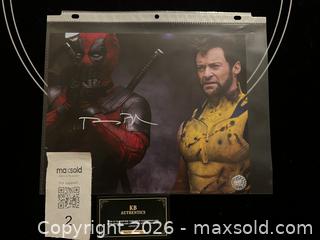 MaxSold Auction: RYAN REYNOLDS AUTOGRAPHED 8X10 PHOTO WITH COA - Vancouver (British Columbia, Canada) SELLER MANAGED Reseller Online Auction - West Broadway