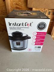 MaxSold Auction: Instant Pot IP-LUX80 8-Quart 6-in-1 Multi-Use Pressure Cooker - Olds (Alberta, Canada) PARTNER MANAGED Estate Sale Online Auction - 52 Street