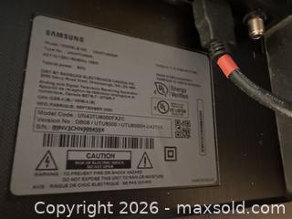MaxSold Auction: Samsung 43 inch TU8000 UN43TU8000FXZC 4K Crystal UHD Smart TV - Olds (Alberta, Canada) PARTNER MANAGED Estate Sale Online Auction - 52 Street