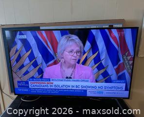 MaxSold Auction: Samsung 43 inch TU8000 UN43TU8000FXZC 4K Crystal UHD Smart TV - Olds (Alberta, Canada) PARTNER MANAGED Estate Sale Online Auction - 52 Street