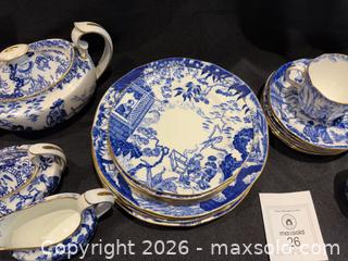 MaxSold Auction: ROYAL CROWN DERBY Fine Bone China Set - Wasaga Beach (Ontario, Canada) SELLER MANAGED Downsizing Online Auction - Shore Lane