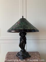 MaxSold Auction: Tiffany-style figural table lamp - Ottawa (Ontario, Canada) SELLER MANAGED Estate Sale Online Auction - Carling Avenue
