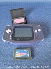 MaxSold Auction: Game Boy Advance  - Aurora (Ontario, Canada) SELLER MANAGED Downsizing Online Auction - Zokol Drive
