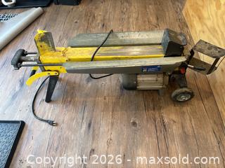 MaxSold Auction: Power Fist 4 tonne Electric wood splitter  - Oro-Medonte (Ontario, Canada) SELLER MANAGED Estate Sale Online Auction - 15/16 Sideroad East