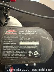 MaxSold Auction: Compound Miter Saw - Toronto (Ontario, Canada) SELLER MANAGED Moving Online Auction - Walpole Avenue
