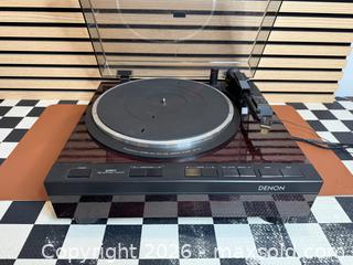 MaxSold Auction: Denon DP-47F Direct Drive Fully Automatic Turntable w/ Nagaoka MP-11 Gold - Tested Working - Milton (Ontario, Canada) SELLER MANAGED Downsizing Online Auction - Broadway Avenue