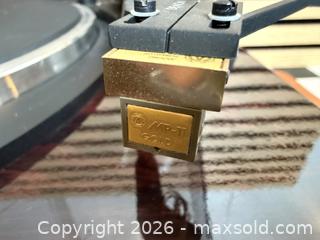 MaxSold Auction: Denon DP-47F Direct Drive Fully Automatic Turntable w/ Nagaoka MP-11 Gold - Tested Working - Milton (Ontario, Canada) SELLER MANAGED Downsizing Online Auction - Broadway Avenue