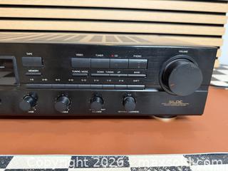 MaxSold Auction: Denon DRA-345R AM/FM Stereo Receiver - S.L.D.C. Design - Tested Working - Milton (Ontario, Canada) SELLER MANAGED Downsizing Online Auction - Broadway Avenue