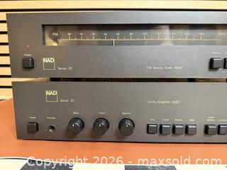 MaxSold Auction: NAD 3020 Stereo Amplifier - Series 20 - Tested Working (Plus NAD 4020 Tuner) - Milton (Ontario, Canada) SELLER MANAGED Downsizing Online Auction - Broadway Avenue