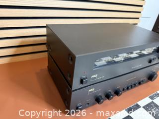 MaxSold Auction: NAD 3020 Stereo Amplifier - Series 20 - Tested Working (Plus NAD 4020 Tuner) - Milton (Ontario, Canada) SELLER MANAGED Downsizing Online Auction - Broadway Avenue