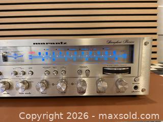 MaxSold Auction: Vintage Marantz Model 2330B Stereophonic Receiver - Fully Serviced & Restored - Milton (Ontario, Canada) SELLER MANAGED Downsizing Online Auction - Broadway Avenue