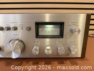 MaxSold Auction: Vintage Sony TA-F5 Integrated Stereo Amplifier - Pulse Power Supply - Tested Working - Milton (Ontario, Canada) SELLER MANAGED Downsizing Online Auction - Broadway Avenue