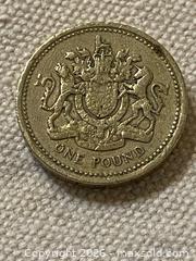 MaxSold Auction: 1983 United Kingdom One Pound Coin (Nickel-brass) - Toronto (Ontario, Canada) SELLER MANAGED Downsizing Online Auction - O'connor Drive (CONDO)