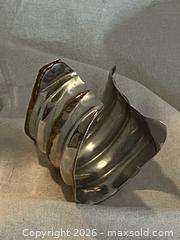 MaxSold Auction: Mixed Metal Armor Open Cuff Bracelet - Toronto (Ontario, Canada) SELLER MANAGED Downsizing Online Auction - O'connor Drive (CONDO)