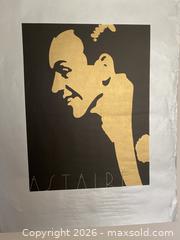 MaxSold Auction: Vintage Fred Astaire Stylized Portrait Movie-Poster Size Wall Print - Toronto (Ontario, Canada) SELLER MANAGED Downsizing Online Auction - O'connor Drive (CONDO)