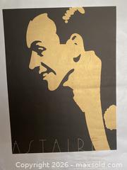 MaxSold Auction: Vintage Fred Astaire Stylized Portrait Movie-Poster Size Wall Print - Toronto (Ontario, Canada) SELLER MANAGED Downsizing Online Auction - O'connor Drive (CONDO)