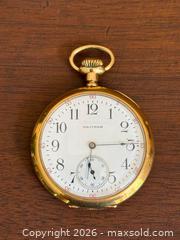 MaxSold Auction: Antique 18K Gold Waltham Pocket Watch  - Toronto (Ontario, Canada) PARTNER MANAGED Estate Sale Online Auction - Sheldrake Boulevard (CONDO)