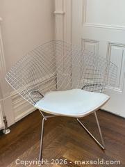 MaxSold Auction: BERTOIA DIAMOND CHAIR  - Yorkville (Ontario, Canada) PARTNER MANAGED Designer Online Auction - Bedford Road