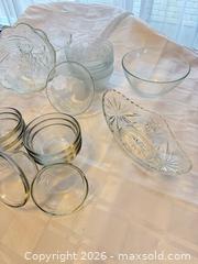 MaxSold Auction: Assorted Clear Glass & Ceramic Bowls and Dishes - London (Ontario, Canada) PARTNER MANAGED Downsizing Online Auction - Reeves Avenue