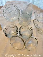 MaxSold Auction: Assorted Clear Glass & Ceramic Bowls and Dishes - London (Ontario, Canada) PARTNER MANAGED Downsizing Online Auction - Reeves Avenue