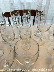 MaxSold Auction: Assorted Crystal & Glass Stemware Set (11–20 Pieces) - London (Ontario, Canada) PARTNER MANAGED Downsizing Online Auction - Reeves Avenue