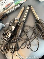 MaxSold Auction: Hair Styling Tools Lot: Curlmaster, GO Professional, Generic - London (Ontario, Canada) PARTNER MANAGED Downsizing Online Auction - Reeves Avenue