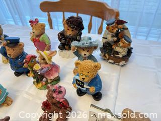 MaxSold Auction: Mixed Resin Collectible Bear Figurine Set (6-10 Pieces) - London (Ontario, Canada) PARTNER MANAGED Downsizing Online Auction - Reeves Avenue