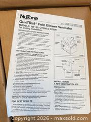 MaxSold Auction: NuTone QT-110N-B Bathroom Ceiling Exhaust Fan 110 CFM - London (Ontario, Canada) PARTNER MANAGED Downsizing Online Auction - Reeves Avenue