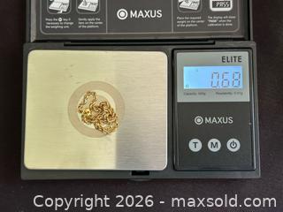 MaxSold Auction: 10KT Yellow Gold Italian Rope Chain Bracelet - London (Ontario, Canada) PARTNER MANAGED Downsizing Online Auction - Trillium Crescent