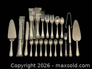 MaxSold Auction: 21pc Birks Sterling Silver Serving Flateware - London (Ontario, Canada) PARTNER MANAGED Downsizing Online Auction - Trillium Crescent