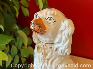 MaxSold Auction: Antique Staffordshire King Charles Spaniel Figurine - London (Ontario, Canada) PARTNER MANAGED Downsizing Online Auction - Trillium Crescent