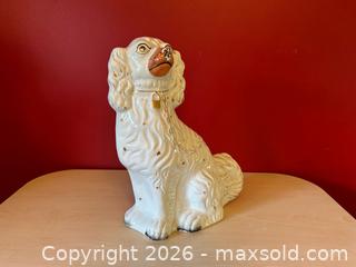 MaxSold Auction: Antique Staffordshire King Charles Spaniel Figurine - London (Ontario, Canada) PARTNER MANAGED Downsizing Online Auction - Trillium Crescent