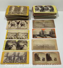 MaxSold Auction: Collection Of 100+ Antique Stereoview Cards - Burlington (Ontario, Canada) SELLER MANAGED Estate Sale Online Auction - Fairview Street (STORAGE)