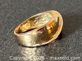MaxSold Auction: 10K Gold Ring Marked 'R+R'  - Hamilton (Ontario, Canada) SELLER MANAGED Downsizing Online Auction -  Sherman Avenue South