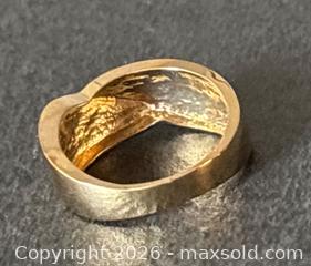 MaxSold Auction: 10K Gold Ring Marked 'R+R'  - Hamilton (Ontario, Canada) SELLER MANAGED Downsizing Online Auction -  Sherman Avenue South