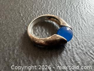 MaxSold Auction: 4 Sterling Silver Rings with Gemstones and Interchangeable Inserts - Hamilton (Ontario, Canada) SELLER MANAGED Downsizing Online Auction -  Sherman Avenue South