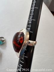 MaxSold Auction: Five Sterling Silver Gemstone Rings - Hamilton (Ontario, Canada) SELLER MANAGED Downsizing Online Auction -  Sherman Avenue South