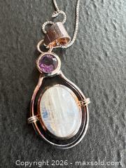 MaxSold Auction: Five Sterling Silver Necklaces with Pendants - Hamilton (Ontario, Canada) SELLER MANAGED Downsizing Online Auction -  Sherman Avenue South