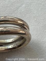 MaxSold Auction: Five Sterling Silver Rings With Various Designs - Hamilton (Ontario, Canada) SELLER MANAGED Downsizing Online Auction -  Sherman Avenue South