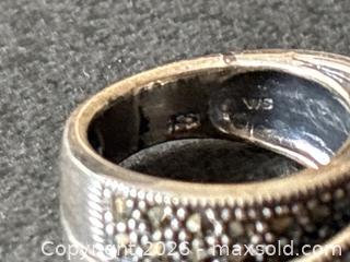 MaxSold Auction: Four Sterling Silver Rings with Various Designs - Hamilton (Ontario, Canada) SELLER MANAGED Downsizing Online Auction -  Sherman Avenue South