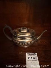 MaxSold Auction: Hallmarked Silver Three-Piece Tea Set by J. Stewart of Glasgow - Hamilton (Ontario, Canada) SELLER MANAGED Downsizing Online Auction -  Sherman Avenue South
