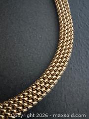 MaxSold Auction: Mexican 925 Gold-Plated Silver Necklace and Bracelet Set - Hamilton (Ontario, Canada) SELLER MANAGED Downsizing Online Auction -  Sherman Avenue South