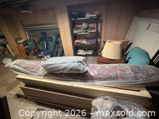 MaxSold Auction: Roll of Floral Carpet with Protective Padding in Plastic Wrap - Hamilton (Ontario, Canada) SELLER MANAGED Downsizing Online Auction -  Sherman Avenue South