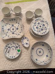 MaxSold Auction: Royal Copenhagen Blue Fluted Pattern Porcelain Lot - Hamilton (Ontario, Canada) SELLER MANAGED Downsizing Online Auction -  Sherman Avenue South