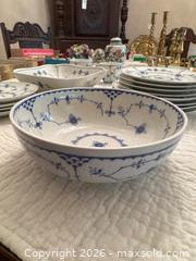 MaxSold Auction: Royal Copenhagen Blue Fluted Pattern Porcelain Lot - Hamilton (Ontario, Canada) SELLER MANAGED Downsizing Online Auction -  Sherman Avenue South