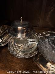 MaxSold Auction: Silver-Plated Serveware, Including Trays and Covered Dishes - Hamilton (Ontario, Canada) SELLER MANAGED Downsizing Online Auction -  Sherman Avenue South