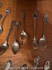 MaxSold Auction: Sterling Silver and Souvenir Spoons with Marked and Decorative Variants - Hamilton (Ontario, Canada) SELLER MANAGED Downsizing Online Auction -  Sherman Avenue South